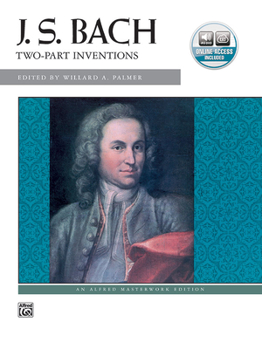Paperback Bach -- Two-Part Inventions: Book & Online Audio (Alfred Masterwork Audio Edition) Book