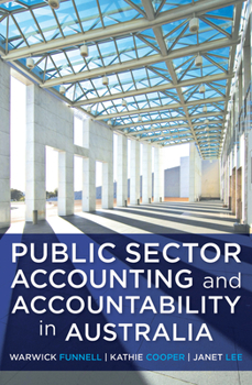 Paperback Public Sector Accounting and Accountability in Australia Book