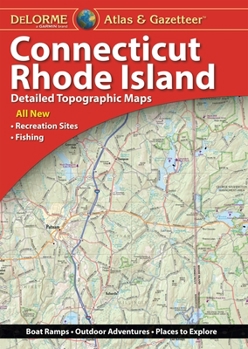 Mass Market Paperback Delorme Atlas & Gazetteer: Connecticut & Rhode Island Book