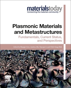 Paperback Plasmonic Materials and Metastructures: Fundamentals, Current Status, and Perspectives Book