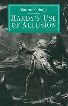 Paperback Hardy's Use of Allusion Book