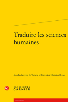 Paperback Traduire Les Sciences Humaines [French] Book