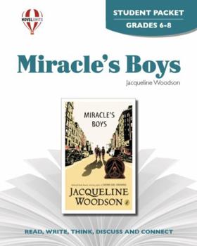 Paperback Miracle's Boys - Student Packet by Novel Units Book