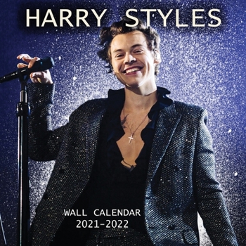 Paperback 2021-2022 HARRY STYLES Wall Calendar: EXCLUSIVE Harry Styles Images (8.5x8.5 Inches Large Size) 18 Months Wall Calendar Book