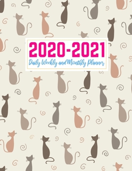 Paperback 2020-2021 Daily Weekly and Monthly Planner: Simple Two Year Jan 1, 2020 - Dec 31, 2021 Calendar Organizer and Appointment Schedule Agenda Journal for Book