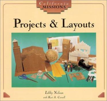 Paperback California Missions Projects and Layouts Book