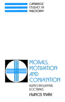 Paperback Morals, Motivation, and Convention: Hume's Influential Doctrines Book