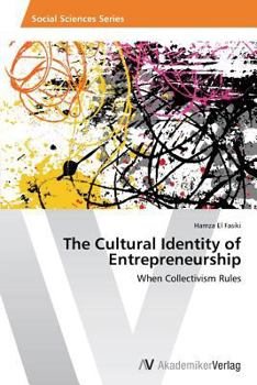Paperback The Cultural Identity of Entrepreneurship Book