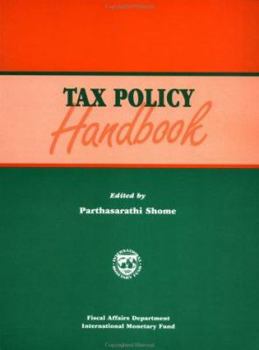 Paperback Tax policy handbook Book