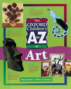 Hardcover The Oxford Children's A to Z of Art Book
