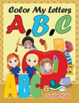 Paperback Color My Letters A, B, C Book