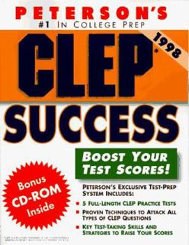 Paperback CLEP Success: With CD-ROM Book