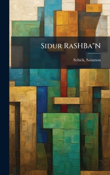 Hardcover Sidur RaSHBa"N [Hebrew] Book