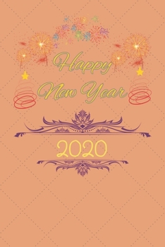 Paperback Happy New Year 2020: Line journal Gift Book