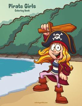 Paperback Pirate Girls Coloring Book 1 Book