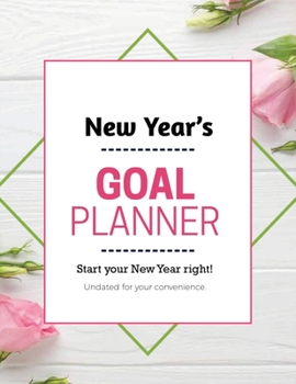 Paperback Goal Planner: Daily, Weekly & Monthly, Goals Setting Journal, Undated, Track & List Personal Life Goals, Success Gift, Book