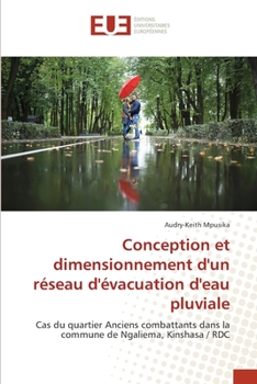 Paperback Conception et dimensionnement d'un réseau d'évacuation d'eau pluviale [French] Book