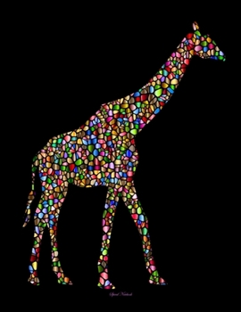 Spiral Notebook: Spiral Journal/ Sketch Book, Notebook with Blank Pages - 100 Sheet, Blank Notebook, Cover Style, Giraffe Notebook, Multicolor Notebook, Size 8.5 x 11