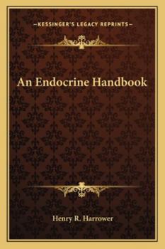 Paperback An Endocrine Handbook Book