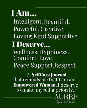 Paperback A Self-care Journal by AUBRIJAI. Book