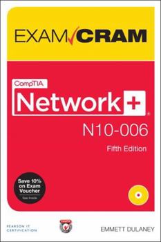 Paperback Comptia Network+ N10-006 Exam Cram Book
