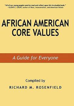 Paperback African American Core Values: A Guide for Everyone Book
