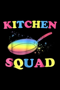 Kitchen Squad: Kitchen Squad Funny Pansexual  Journal/Notebook Blank Lined Ruled 6x9 100 Pages
