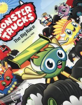 Paperback Monster Trucks: The Big Race Book
