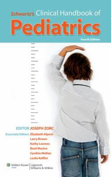 Paperback Schwartz's Clinical Handbook of Pediatrics Book
