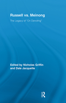 Hardcover Russell vs. Meinong: The Legacy of on Denoting Book