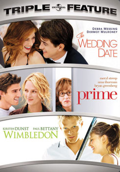 DVD The Wedding Date/Prime/Wimbledon Book