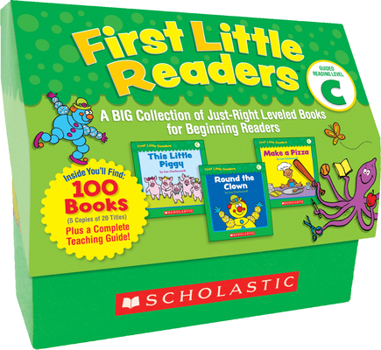 Paperback First Little Readers: Guided Reading Level C (Classroom Set): A Big Collection of Just-Right Leveled Books for Beginning Readers Book