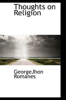 Paperback Thoughts on Religion Book