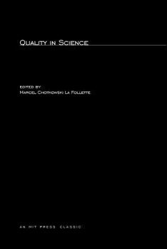 Paperback Quality in Science Book