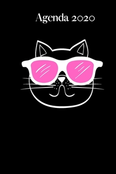 Agenda 2020: Agenda Hebdomadaire 2020 | 1 Semaine par page Format A5 | Janvier 2020 à Décembre 2020 | Planificateur Organiseur Semainier avec ... Lunettes Roses | Pour Femmes (French Edition)