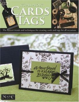 Paperback It's All about Cards & Tags Book