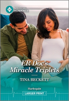 Mass Market Paperback Er Doc's Miracle Triplets [Large Print] Book