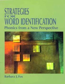 Paperback Strategies for Word Identification: Phonics from a New Perspective Book