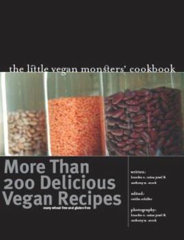 Paperback Little Vegan Monsters' Cookbook Book