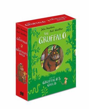 Paperback The Gruffalo and The Gruffalo's Child board book gift slipcase Book