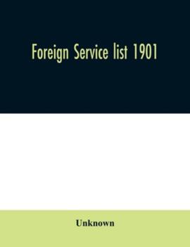 Paperback Foreign service list 1901 Book