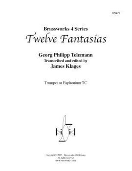 Paperback Twelve Fantasias: for Trumpet or TC Euphonium Book