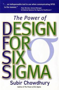 Hardcover The Power of Design for Six SIGMA Book