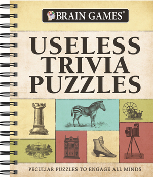 Spiral-bound Brain Games Trivia - Useless Trivia Book