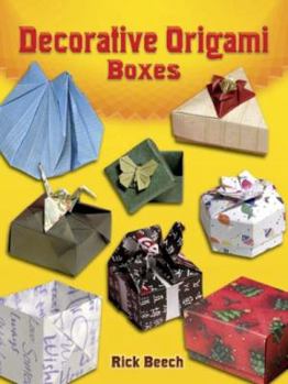 Hardcover Decorative Origami Boxes Book