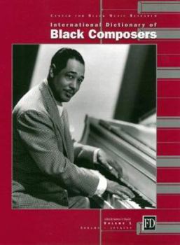 Hardcover International Dictionary of Black Composers (2 Volumes) Book