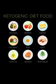 Paperback Ketogenic Diet Food: 6x9 120 pages dot grid - Your personal Diary Book