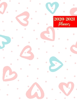 2020-2021 Planner: Cute 24 Months Calendar, 2 Year Appointment Calendar, Business Planners, Agenda Schedule Organizer Logbook and Journal