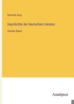 Paperback Geschichte der deutschen Literatur: Zweiter Band [German] Book