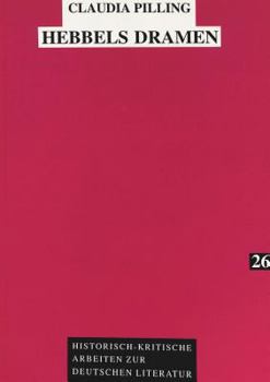 Paperback Hebbels Dramen [German] Book